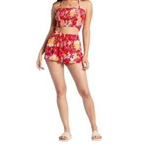 ROXY JUNIORS EASY DOES IT HIGH-RIS HILO HIBISCUS XXL 6002